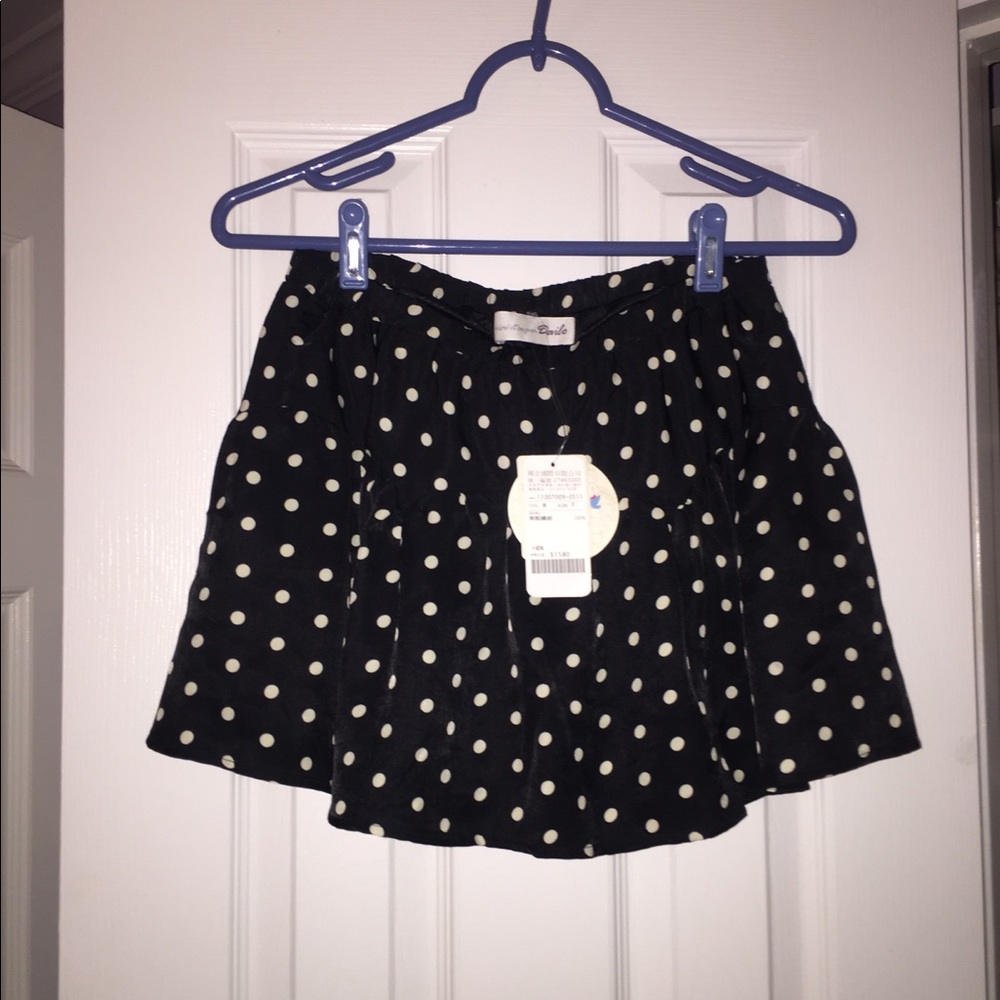 Brand new with tags! Polka dot skirt